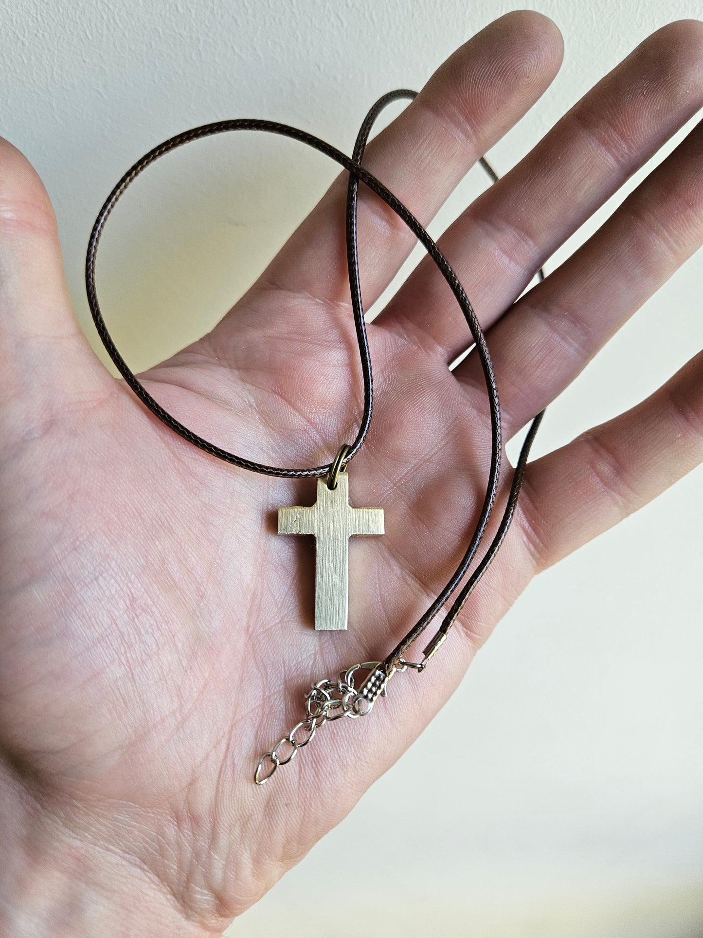 Brass Cross Pendant