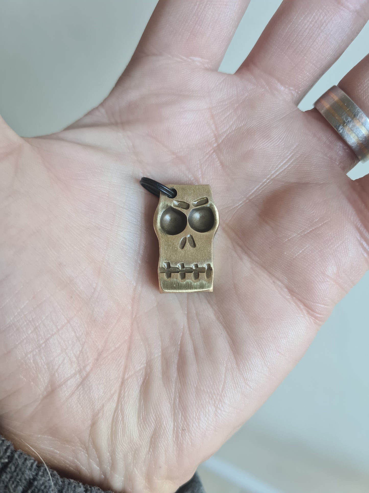 Mini Skull Keyfob