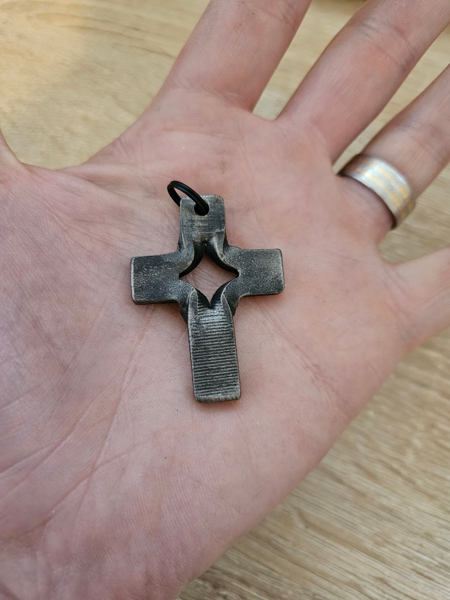 Split Cross Keyfob
