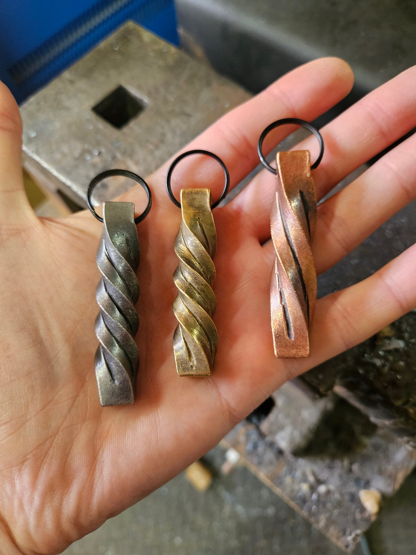 Wheat Twist Keyfob