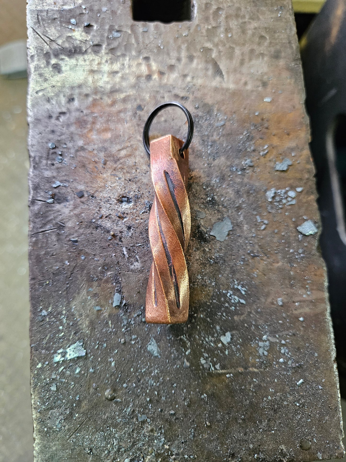 Wheat Twist Keyfob