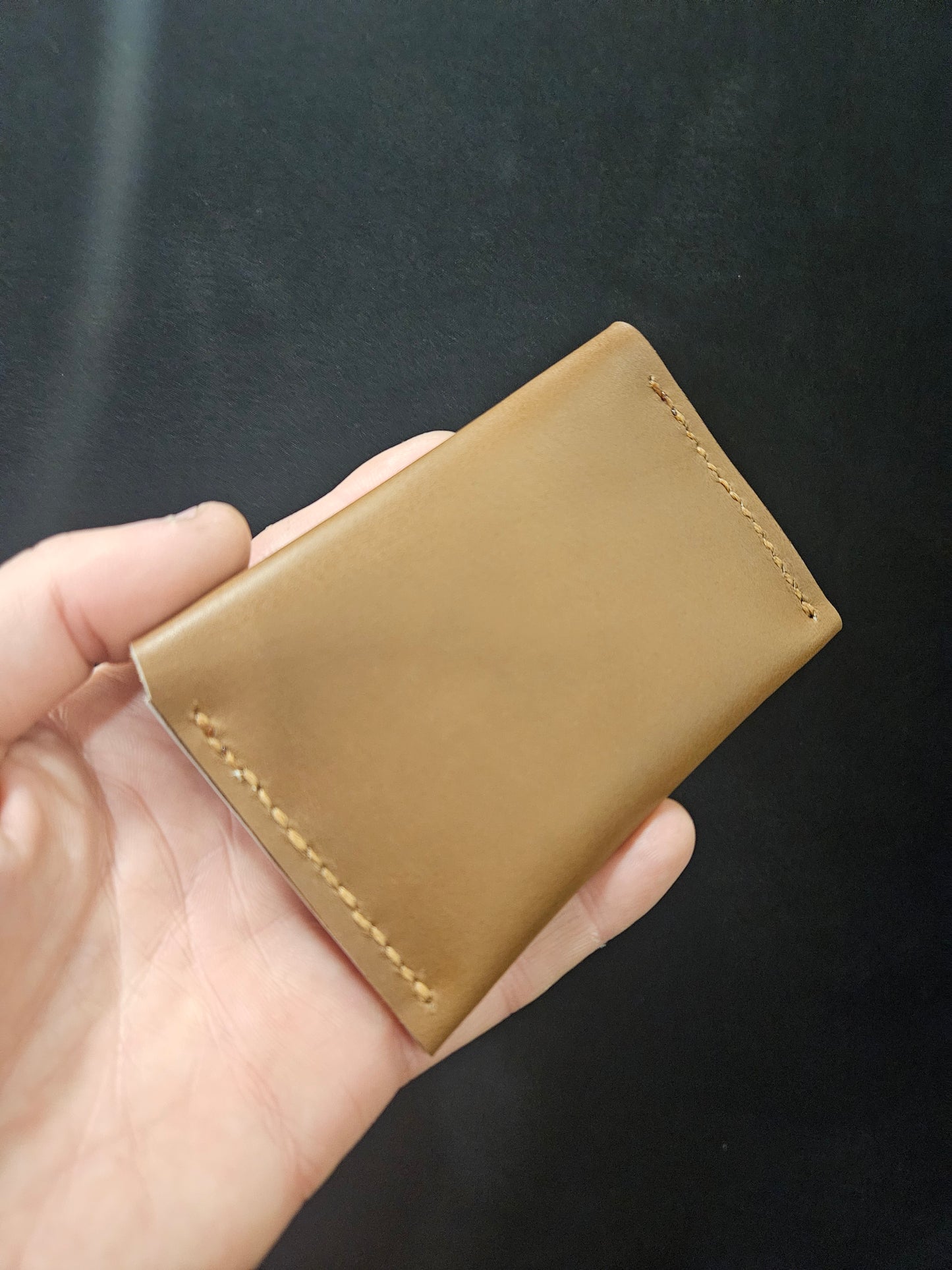 Handcrafted Natural Leather Dice & Game Pouch