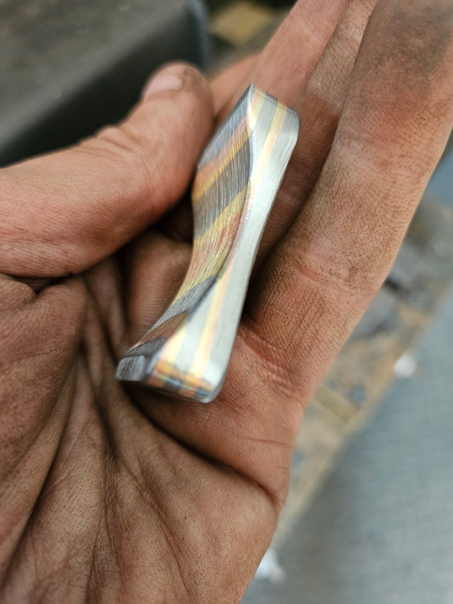 CuMai Copper and Brass Worry Stone