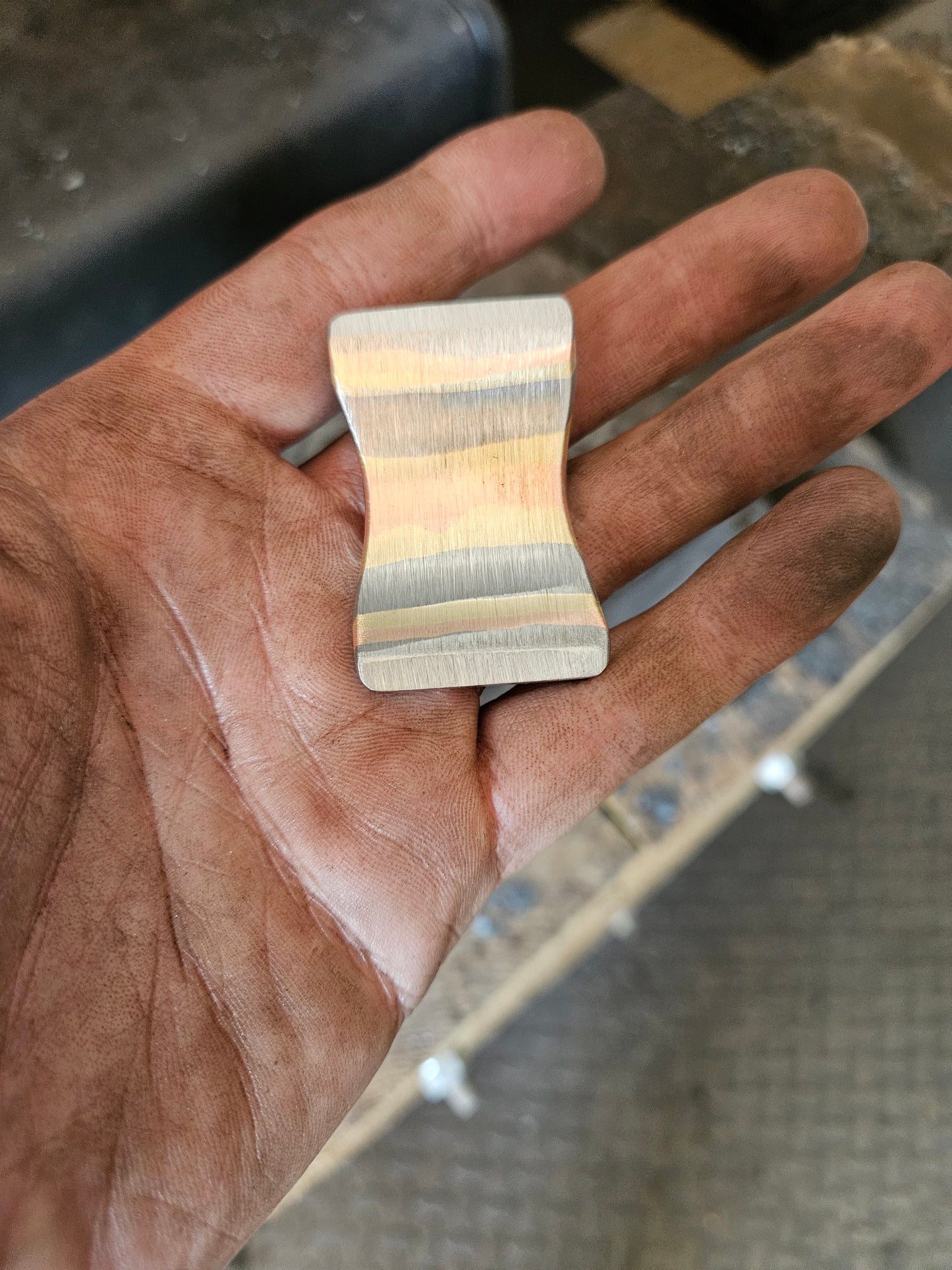 CuMai Copper and Brass Worry Stone