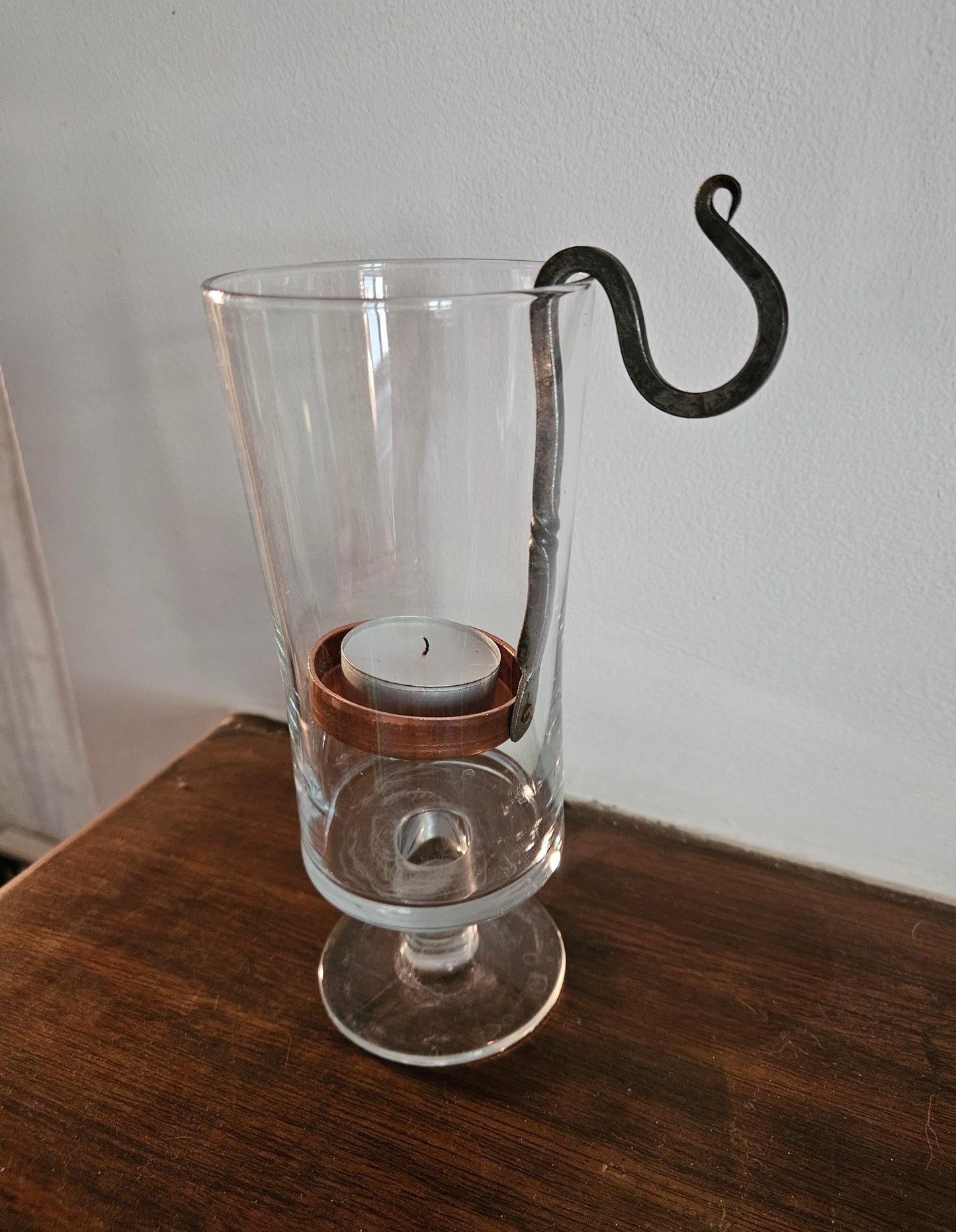 Hand Forged Tealight Candle Holder
