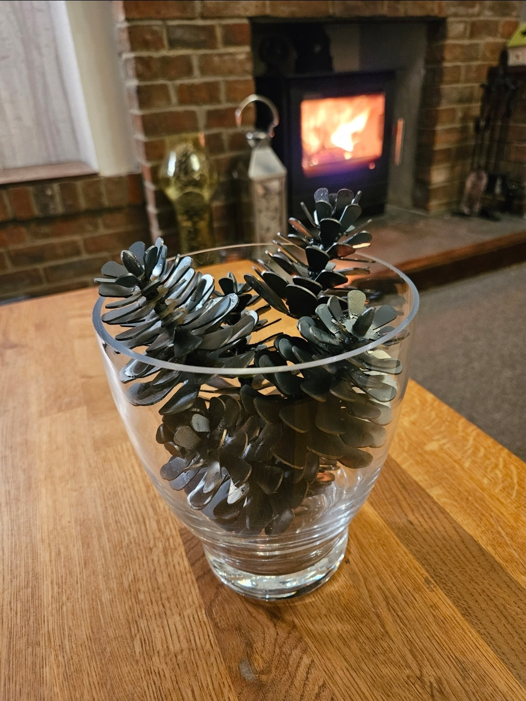 Steel Pine Cone