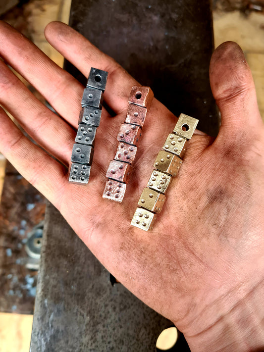 Twisted Dice Keyfob
