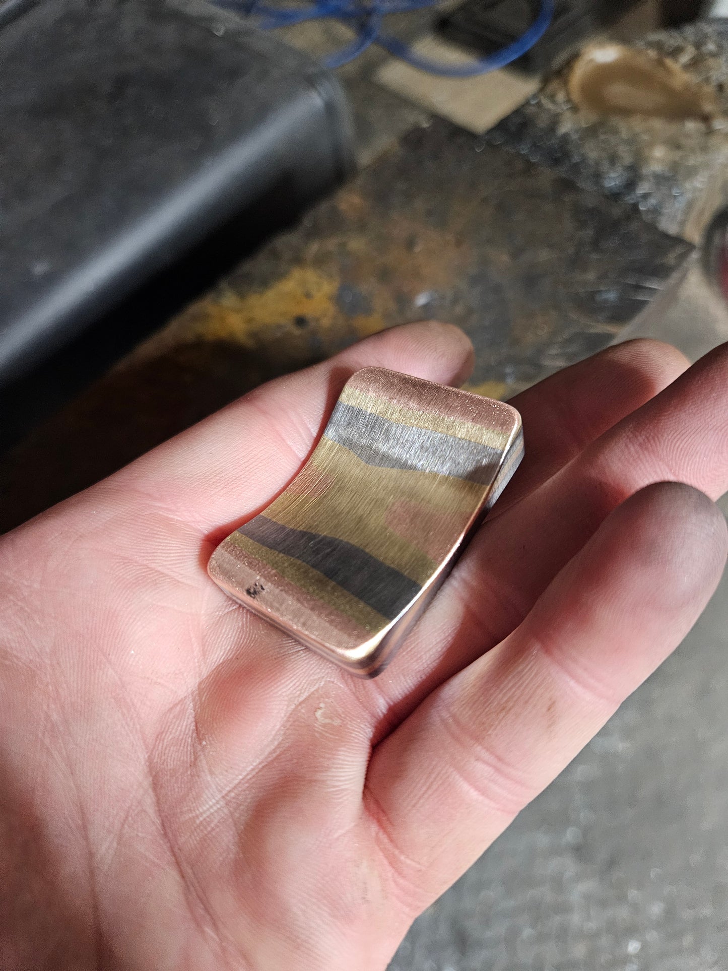 CuMai Copper and Brass Worry Stone