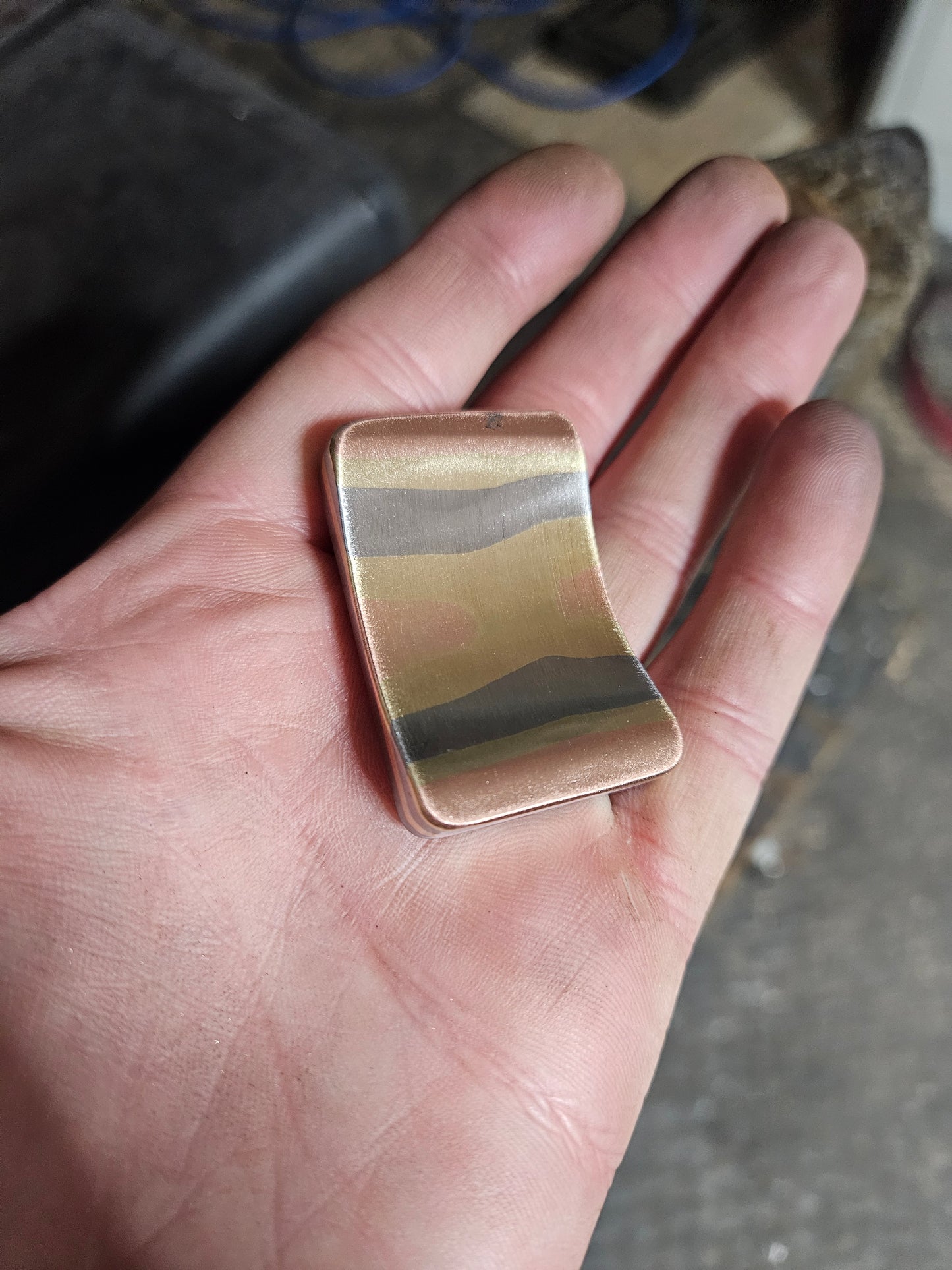 CuMai Copper and Brass Worry Stone