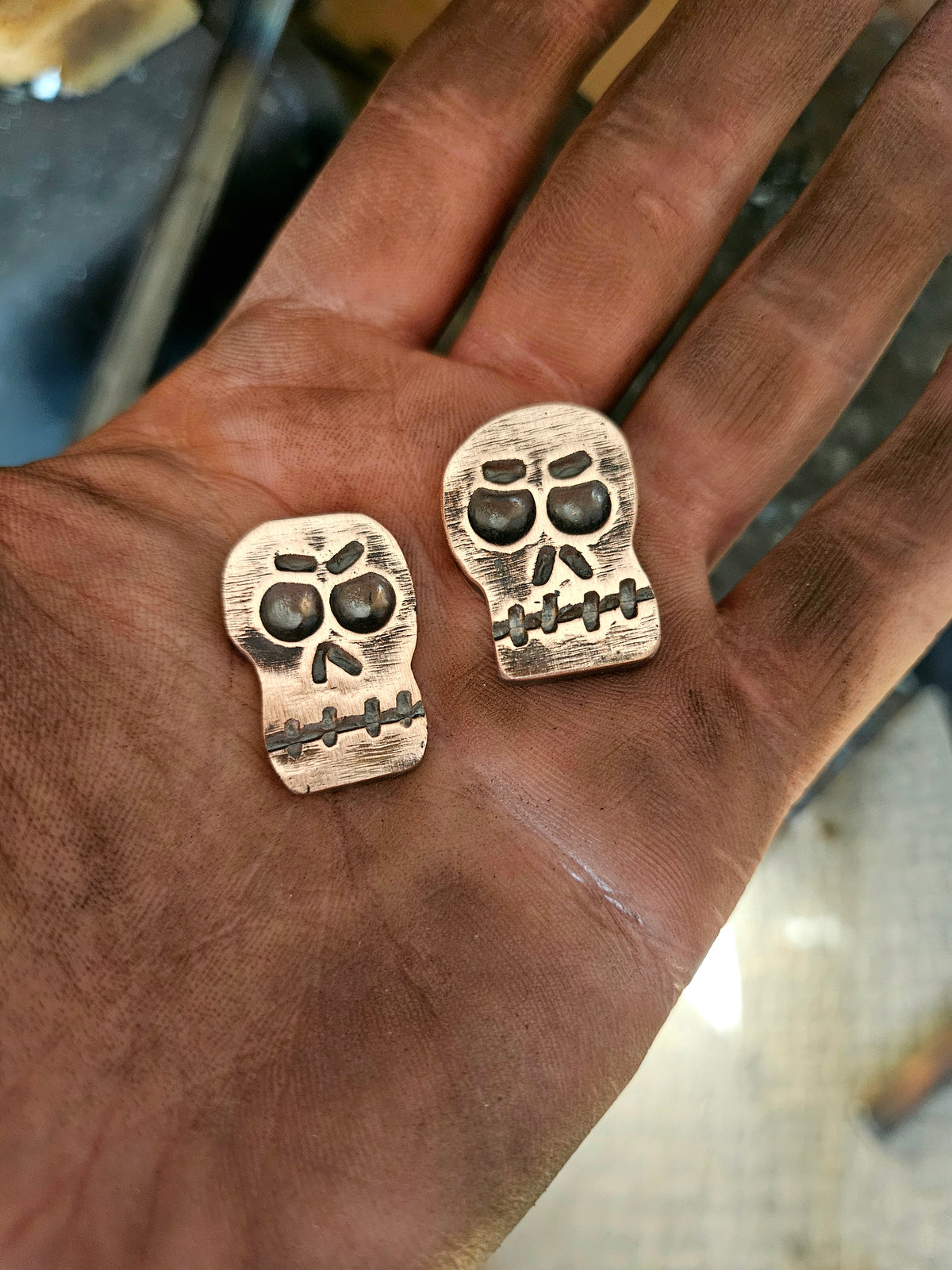 CuMai Blacksmith Pocket Skull