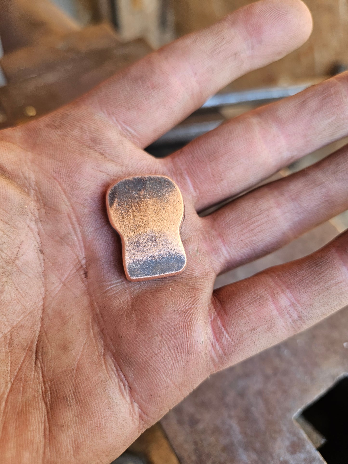 CuMai Blacksmith Pocket Skull