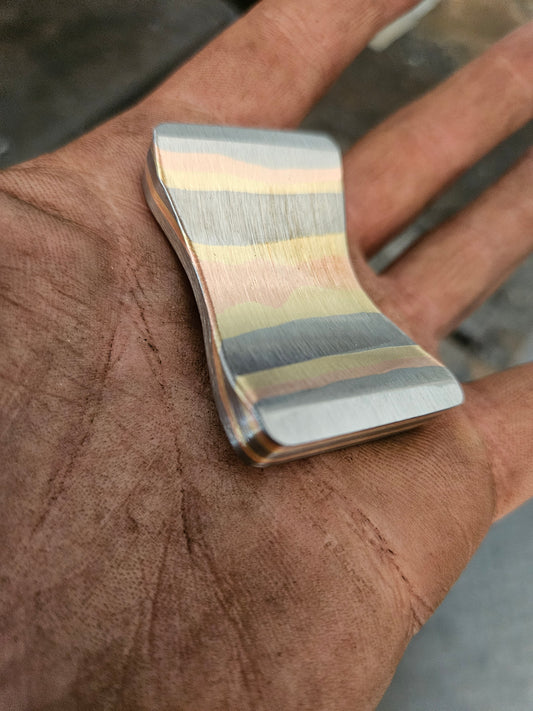 CuMai Copper and Brass Worry Stone