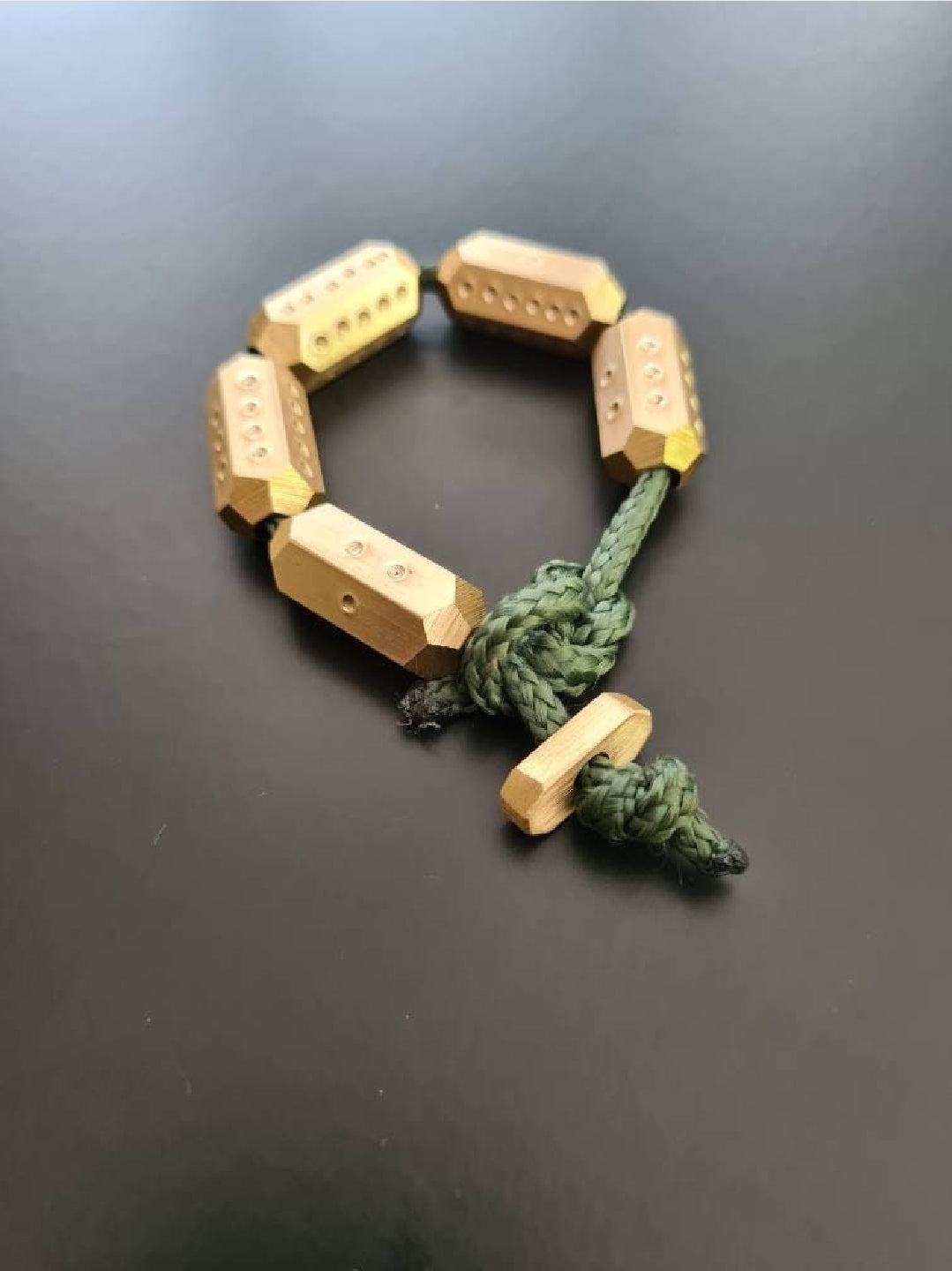 Travel Brass Yahtzee Set