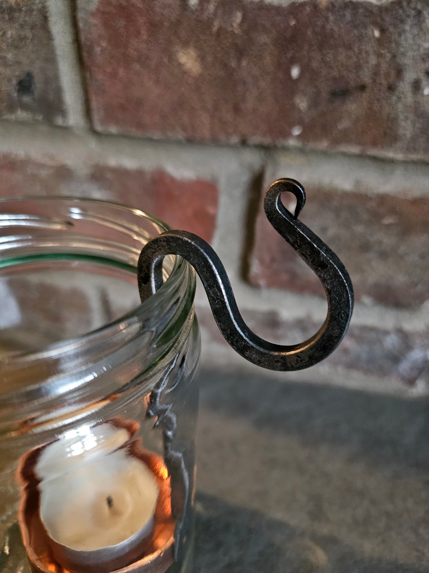 Hand Forged Tealight Candle Holder
