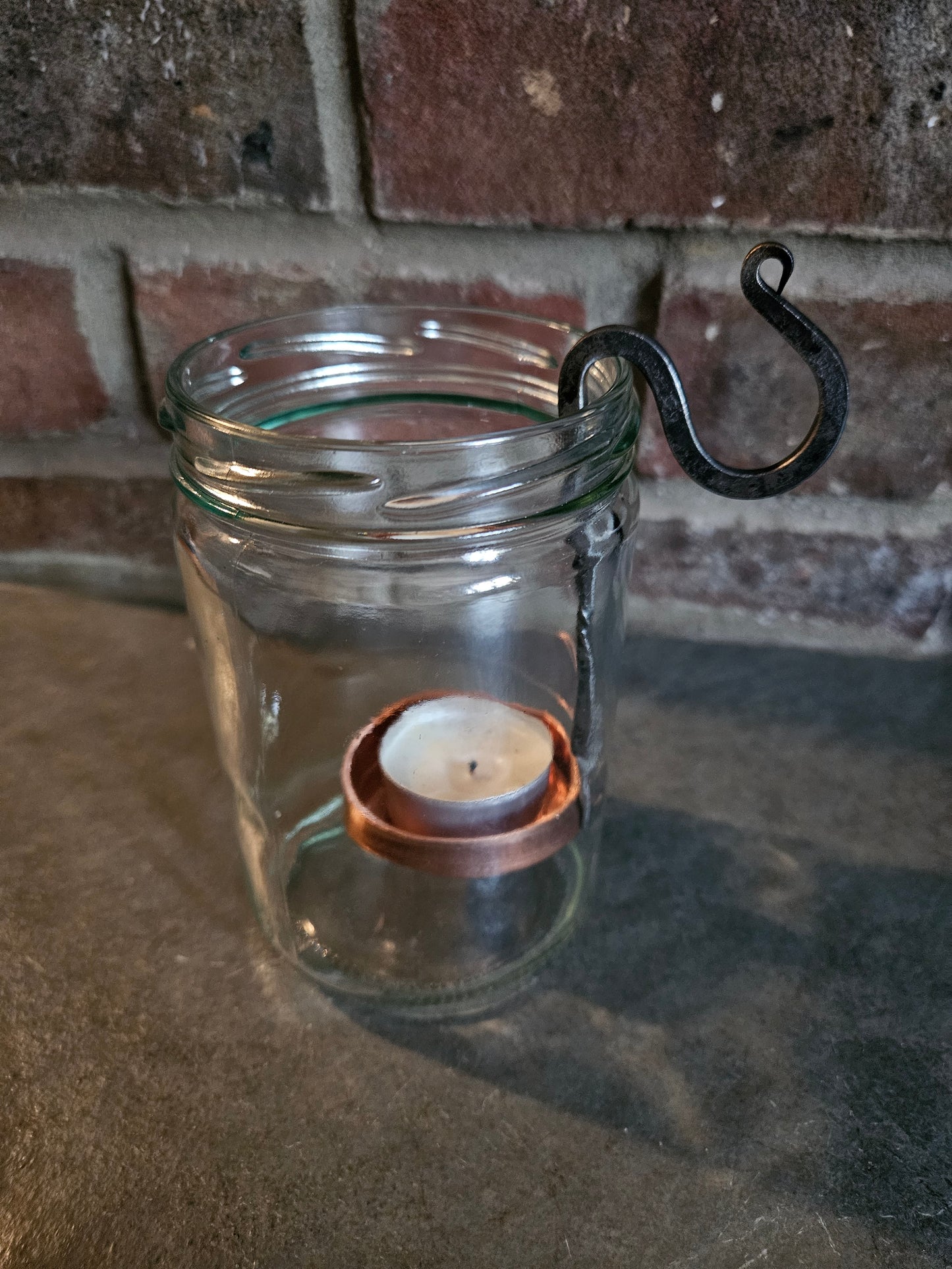 Hand Forged Tealight Candle Holder